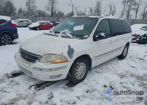 2000 Ford Windstar Se z USA, uszkodzony, nr VIN 2FMDA5249YBB23684
